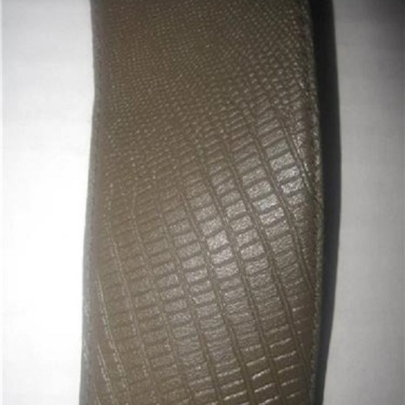 Paul Harris Olive Green Alligator Embossed Leather main image 8